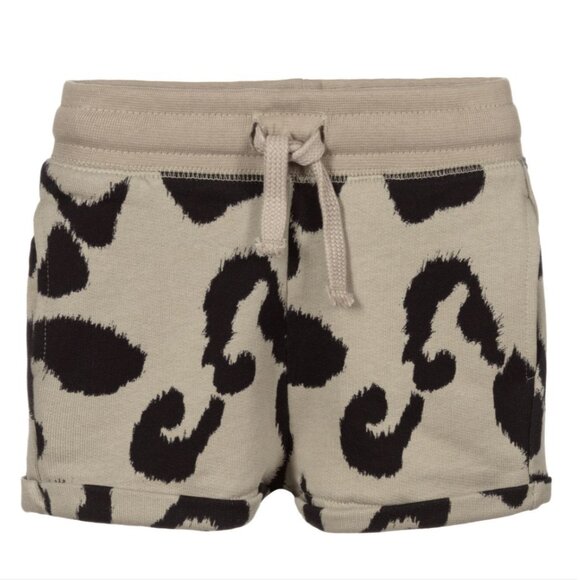 NWT Stella McCartney Kids Leopard Terry Shorts - Picture 1 of 2